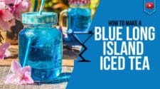 Blue Long Island Cocktail
