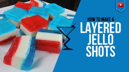 4th of July Vodka Jello Shots