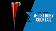 A-List Ruby Cocktail
