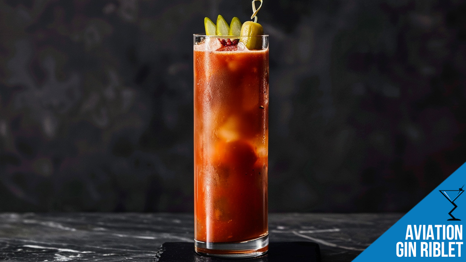 Aviation Gin Riblet Cocktail Recipe - A Bold and Savory Twist