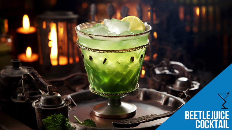 Beetlejuice Cocktail Recipe Drink Lab Cocktail Recipes