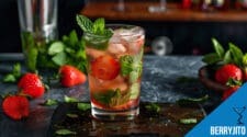 Berryjito Cocktail Recipe - Fruity Mint Delight