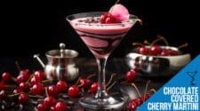 Chocolate Covered Cherry Martini