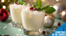Christmas in the Tropics Cocktail Recipe - Creamy, Coconut Holiday Escape