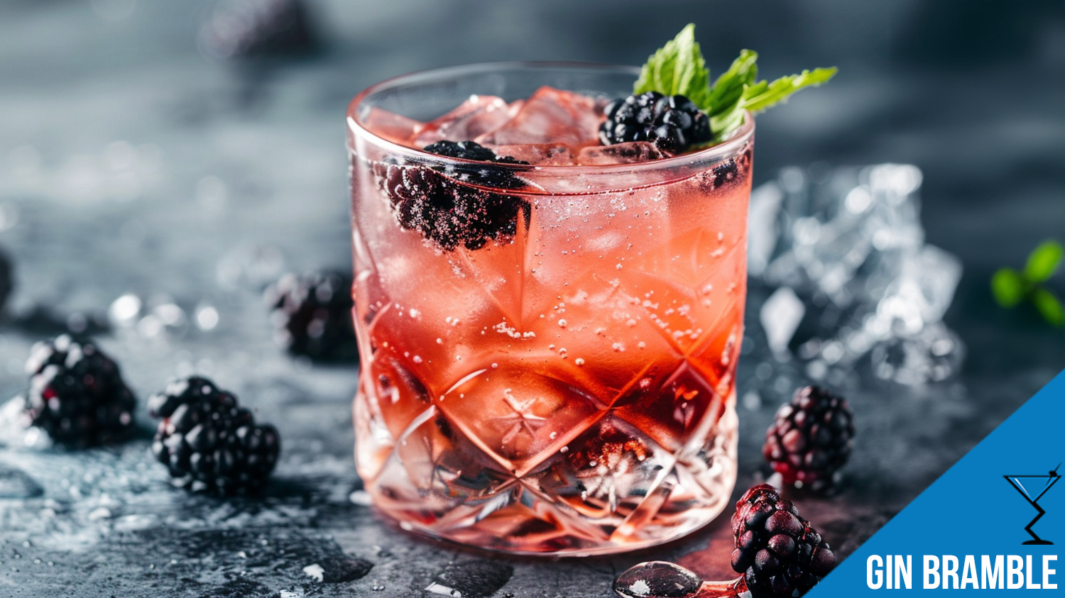 Gin Bramble Cocktail Recipe Sweet and Sour Perfection