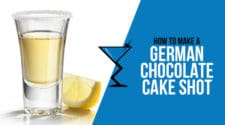 German Chocolate Cake Shot