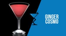 Ginger Cosmo Cocktail