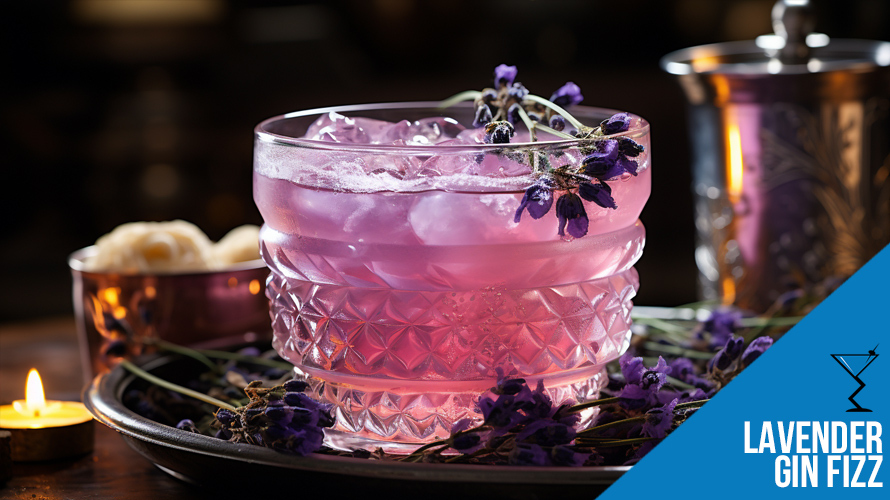 Lavender Gin Fizz Recipe Drink Lab Cocktail Recipes