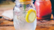 Mason Jar Spiked Lemonade