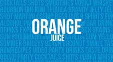 Drinks with Orange Juice