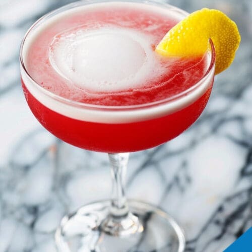 Royal Clover Club Cocktail Recipe - Classic Pink Delight
