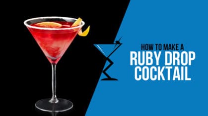 Ruby Drop Cocktail