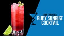 Ruby Sunrise Cocktail