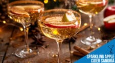 Sparkling Apple Cider Sangria Recipe - Sweet and Spiced Fall Delight