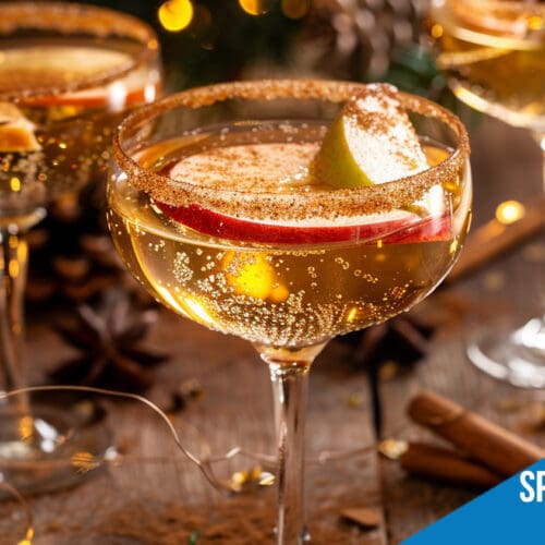 Sparkling Apple Cider Sangria Recipe - Sweet and Spiced Fall Delight