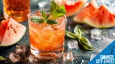 Summer City Spritz Cocktail Recipe - Refreshing Watermelon Delight