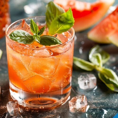 Summer City Spritz Cocktail Recipe - Refreshing Watermelon Delight