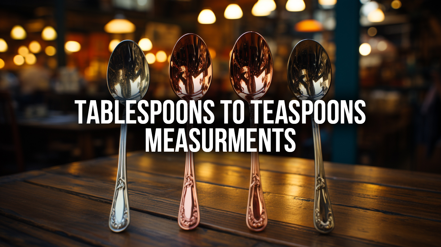 Tablespoons to Teaspoons The Cocktail Lover's Guide to Measurement