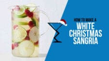 White Christmas sangria