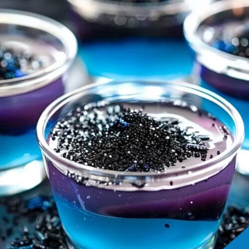 Black Magic Jello Shots Recipe – Spooky, Layered, and Perfect for Halloween