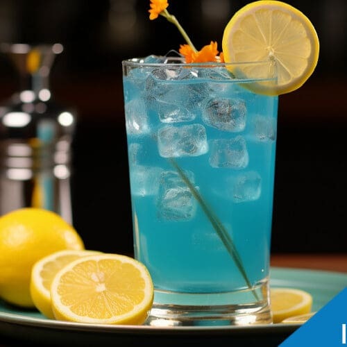 Blue Long Island Iced Tea