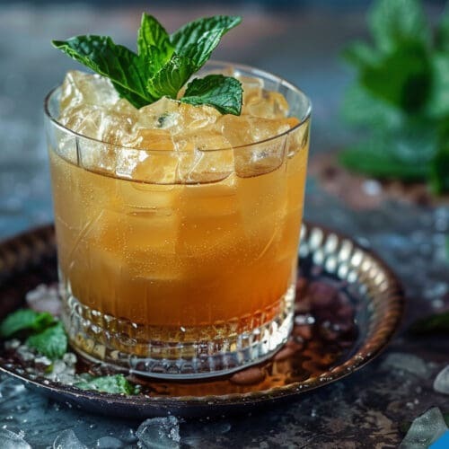 Brandy Julep Cocktail Recipe - Refreshing Minty Delight
