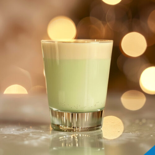 Christmas Cheer Shot Recipe - A Festive Eggnog and Peppermint Treat