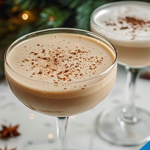 Coffee Egg Nog Cocktail Recipe - A Festive and Creamy Holiday Delight