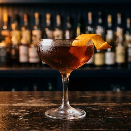 Sex on the Beach – Podcast cocktail in cocktail glass