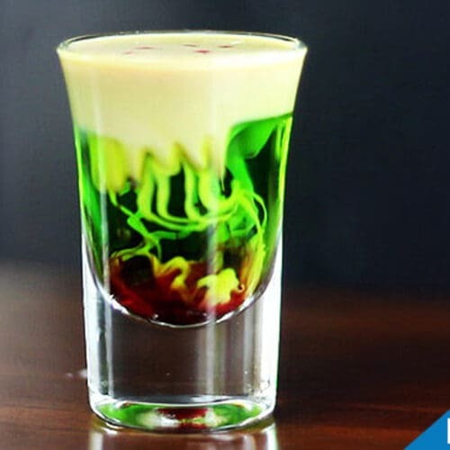 Fallen Froggie Shot Recipe: A Spooky Halloween Drink