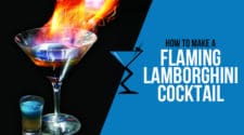 Flaming Lamborghini