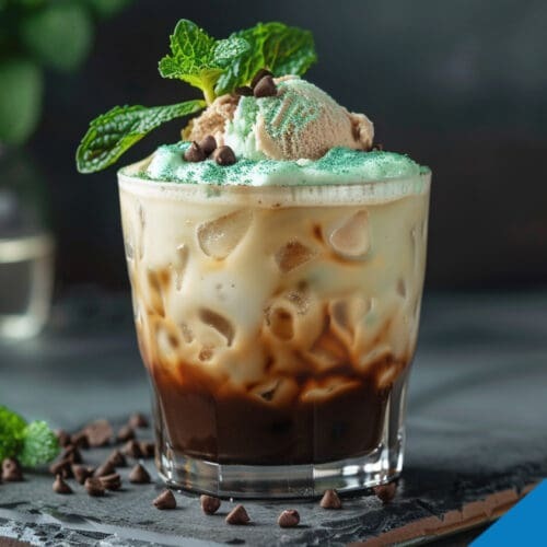 Floating Yoda Cocktail