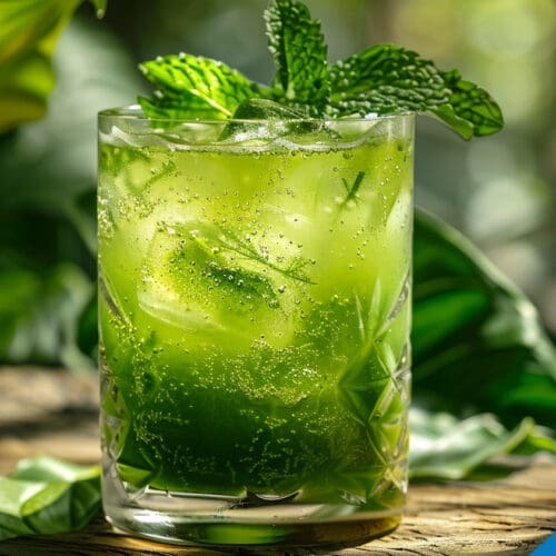 Forest Fizz Cocktail Recipe - Inspired by Netflix's Sweet Tooth