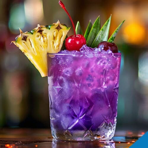 Fruit Tingle Cocktail Recipe: A Sweet Purple Deligh