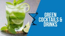 Green Cocktails & Drinks