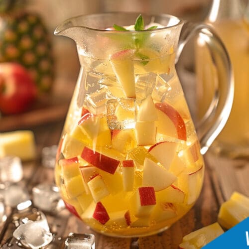 Light Sangria With Pineapple Punch Recipe - Refreshing and Fruity Summer Delight