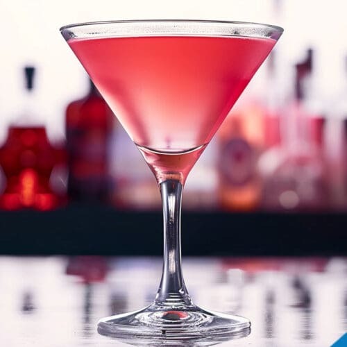 Mae West Martini Recipe - Glamorous Vodka and Cranberry Cocktail