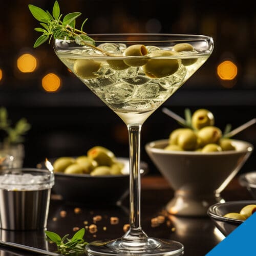 Dry Martini Cocktail Recipe