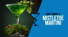 Mistletoe Martini Cocktail
