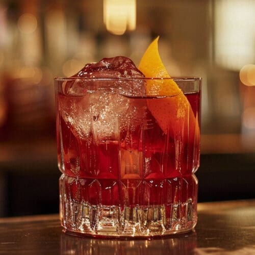 Negroni Cocktail Recipe - A Bold and Classic Italian Drink