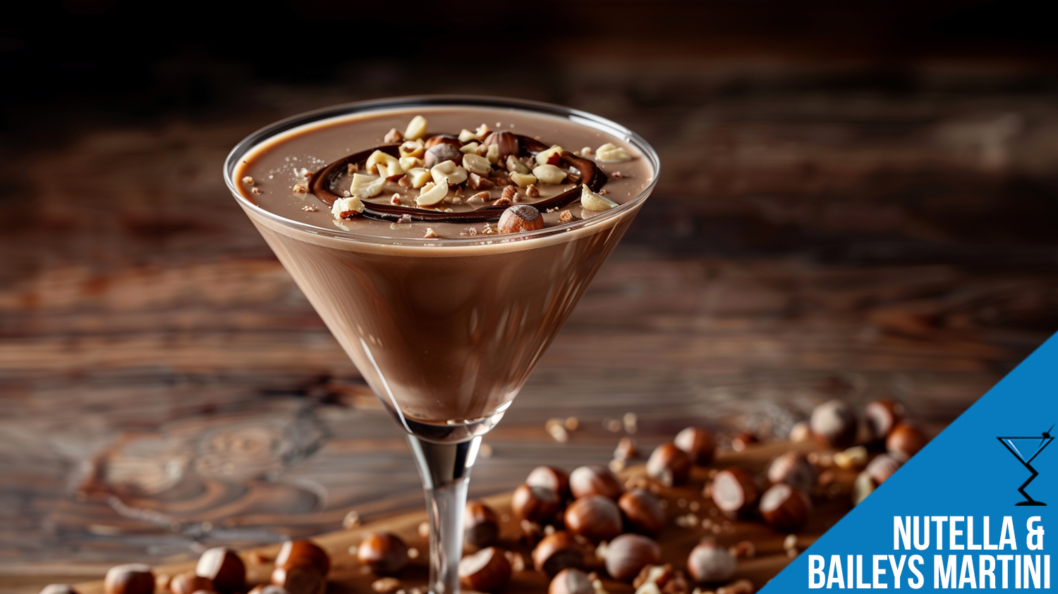 Nutella and Baileys Martini Recipe - Indulgent Dessert Drink