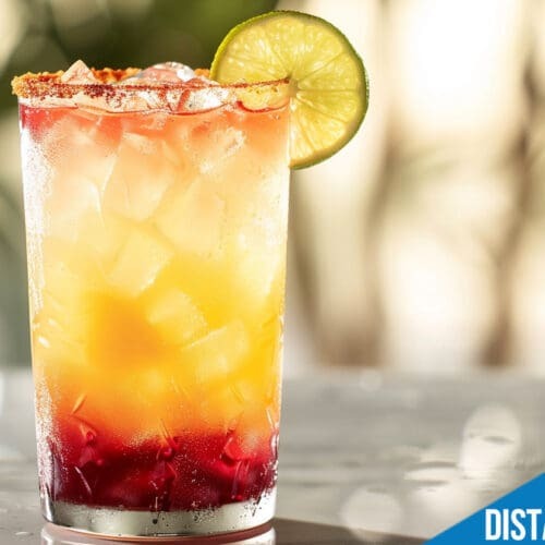 One Long Distance Operator Cocktail Recipe - Refreshing Lemon Peach Delight