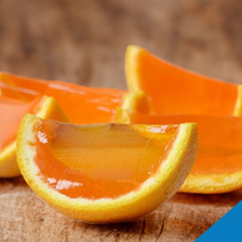 Jello Shots in Oranges