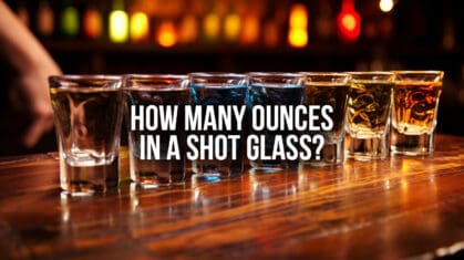 How many ounces in a shot glass?
