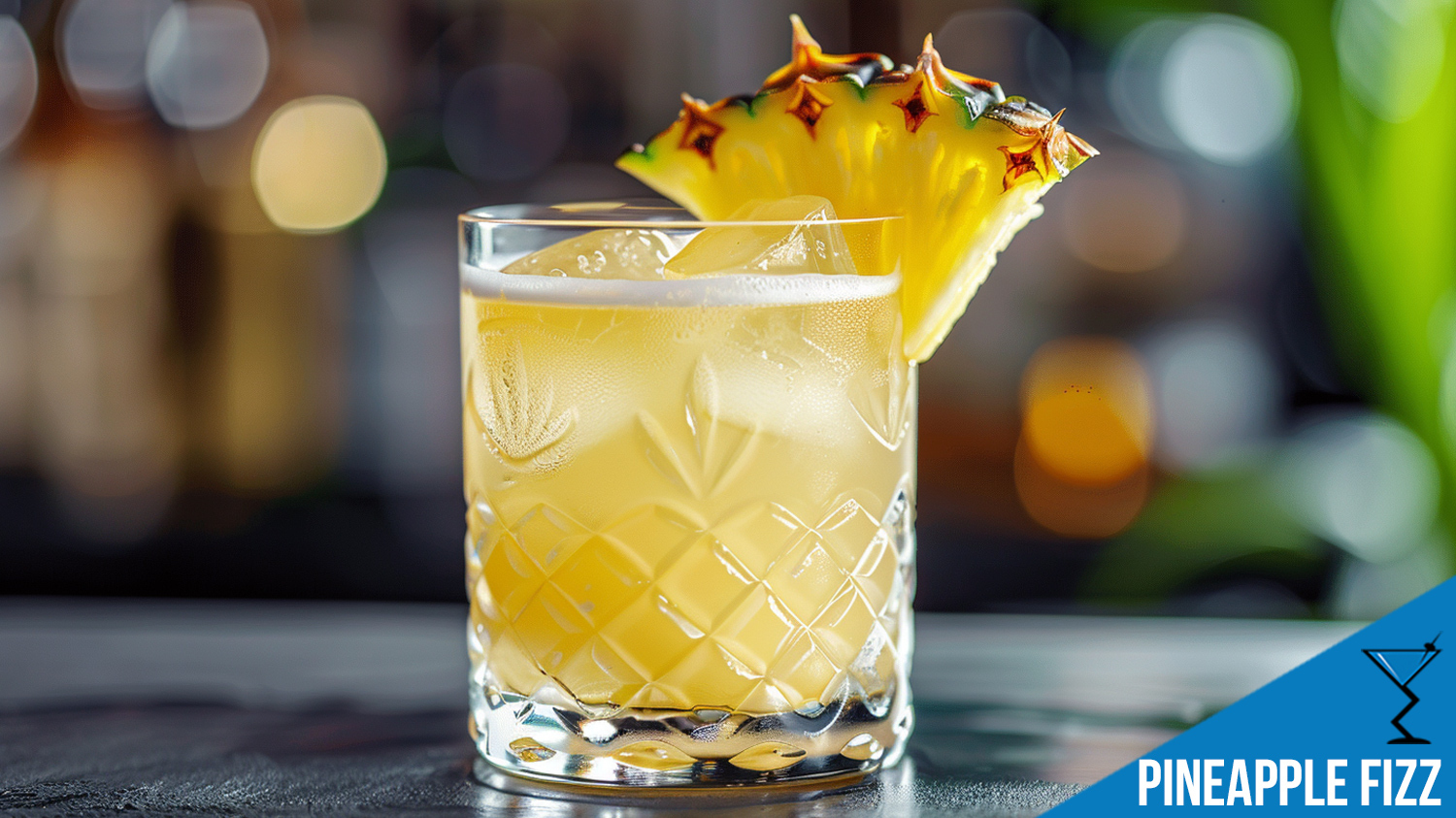 Pineapple Fizz Cocktail Recipe Tropical and Refreshing