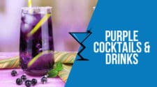 Purple Cocktails & Drinks