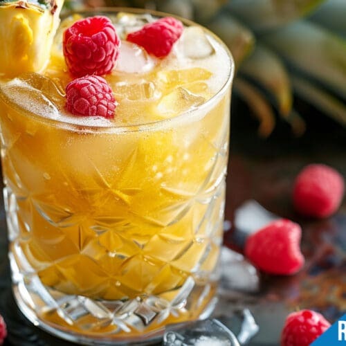 The Raspberry XXX Cocktail Recipe - Fruity and Tropical Delight