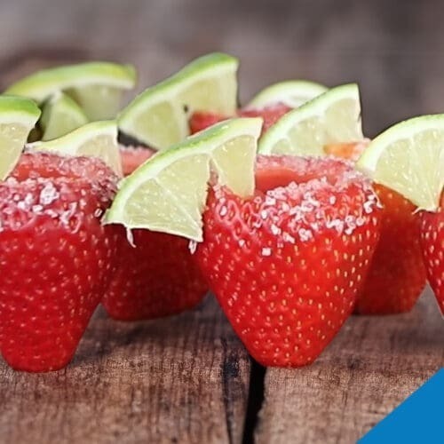 Strawberry Margarita Jello Shots