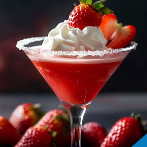 Strawberry Swirl Cocktail Recipe - Sweet Summer Refreshment