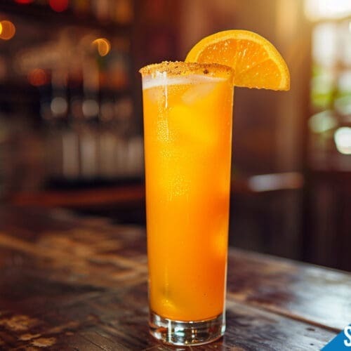 Sun Shiny Glow Cocktail Recipe - Sparkling and Refreshing
